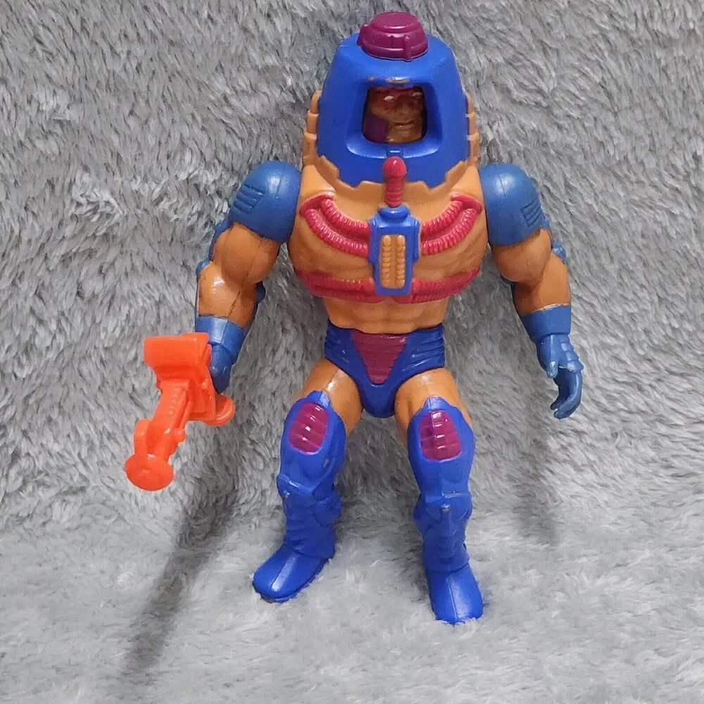 Masters of the Universe Vintage 1982 Man E Faces Action Figure MOTU